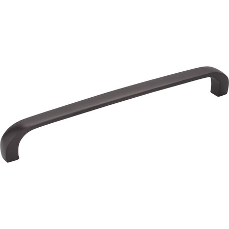 Elements 160 mm Center-to-Center Brushed Oil Rubbed Bronze Square Slade Cabinet Pull 984-160DBAC